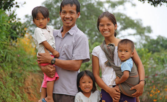 Myanmar Family